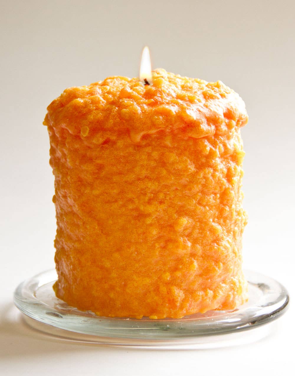 Orange Cranberry Hearth Candle - Oak Down Collectibles