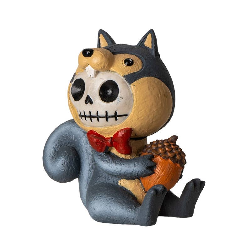 Furrybones Nibbles the Squirrel - Oak Down Collectibles