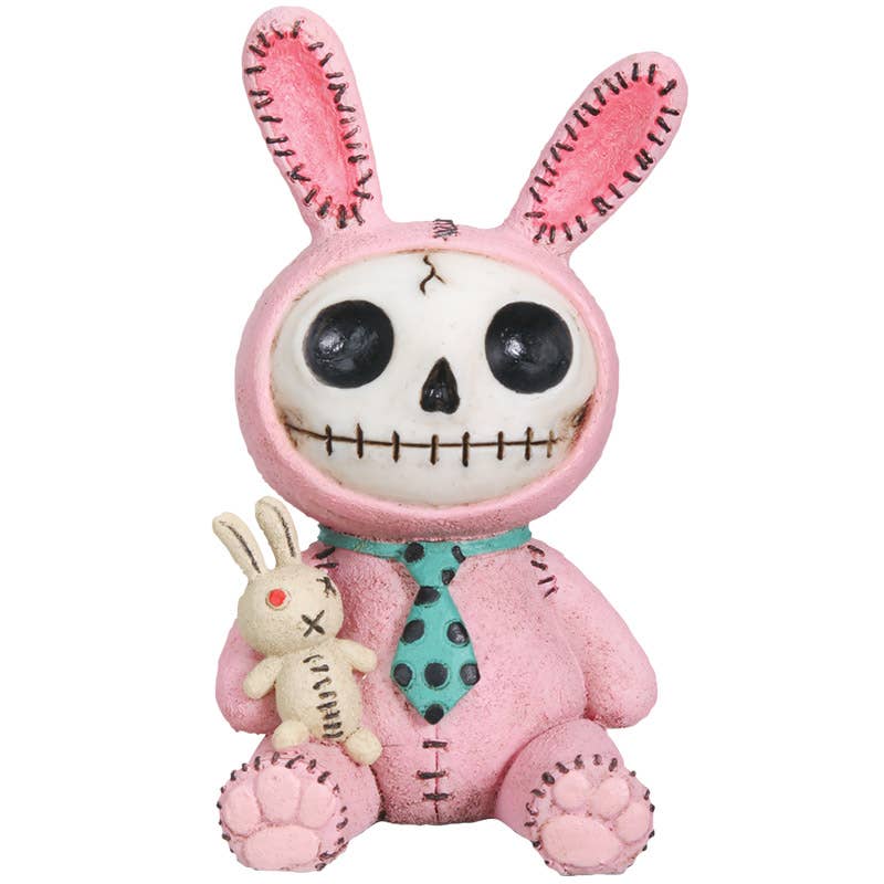 Furrybones Pink Bun Bun - Oak Down Collectibles