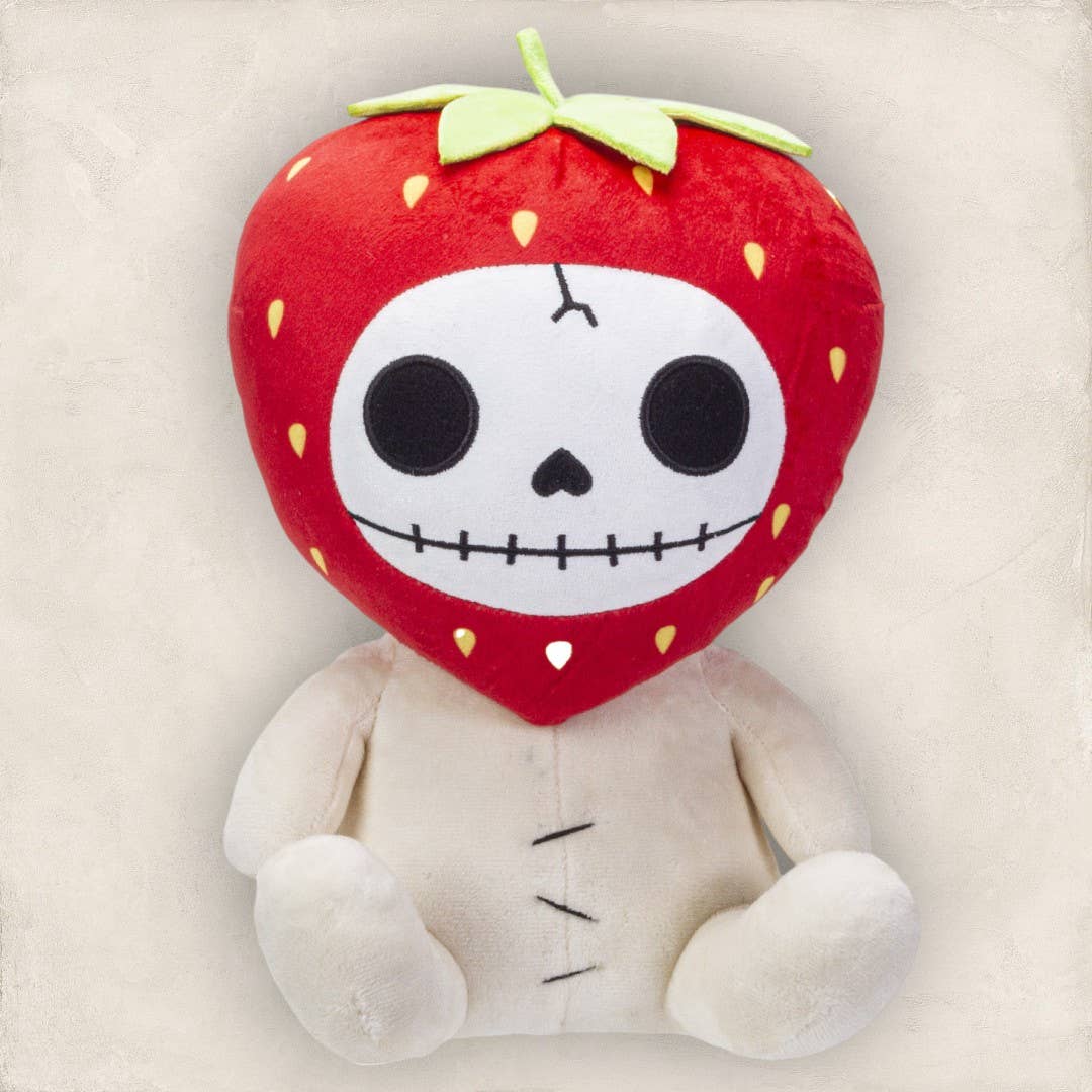 Furrybones Stuffed Plush Ichigo Strawberry - Oak Down Collectibles