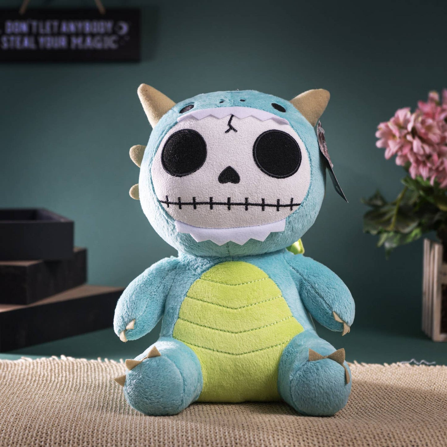 Furrybones Stuffed Plush Dragon Scorchie - Oak Down Collectibles