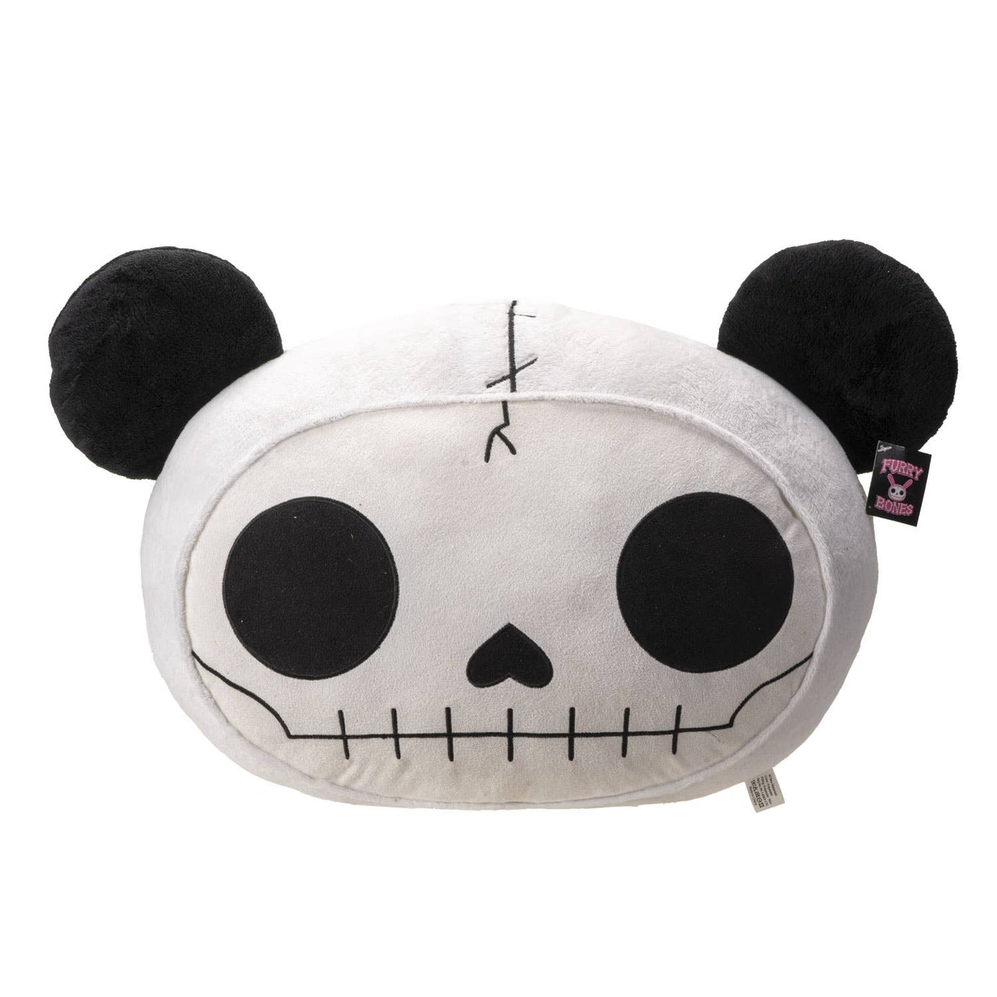 Furrybones Stuffed Plush Pillow Pandie Head - Oak Down Collectibles