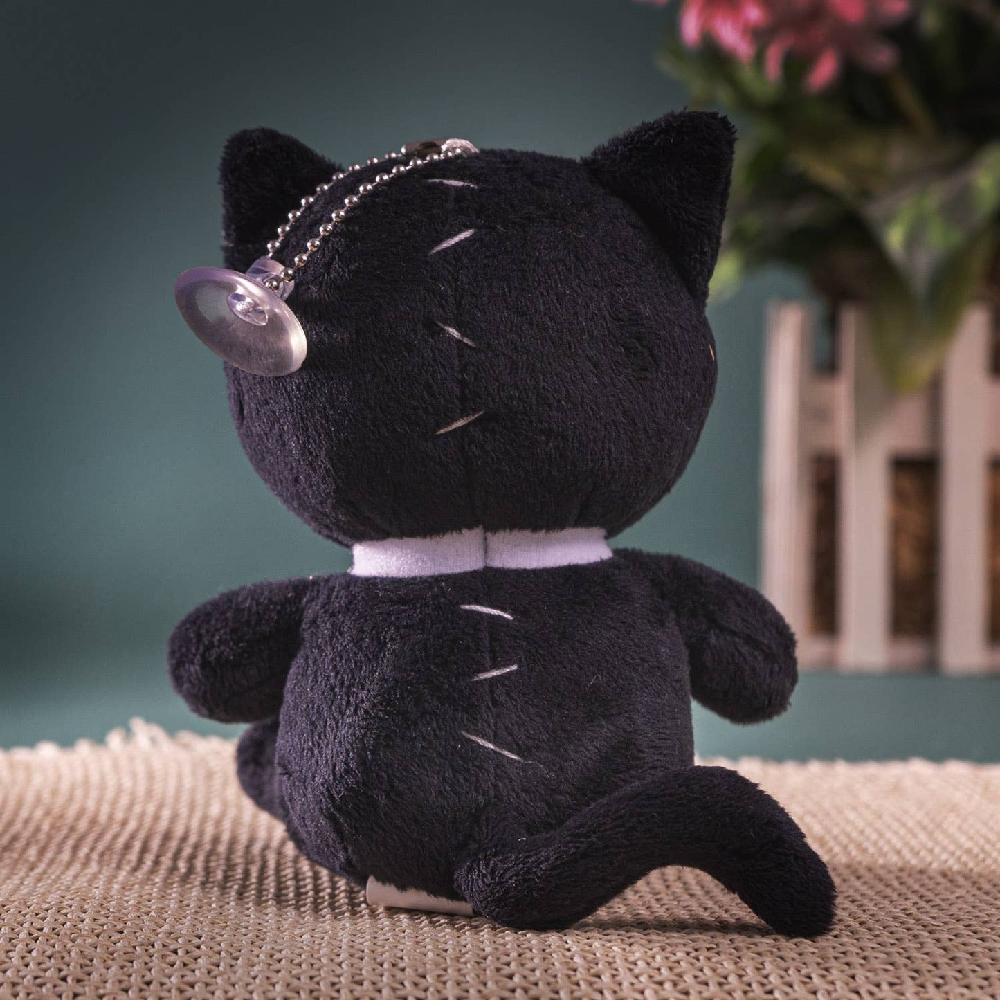 Furrybones Stuffed Plush Black Mao-Mao Cat Small - Oak Down Collectibles
