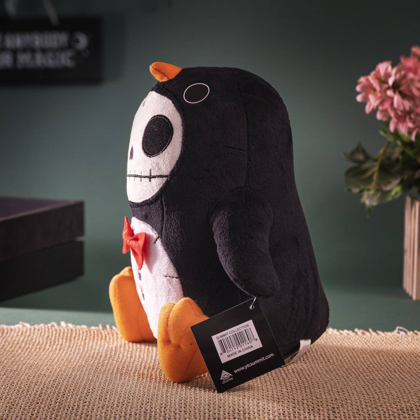 Furrybones Stuffed Plush Penguin Pen-Pen - Oak Down Collectibles