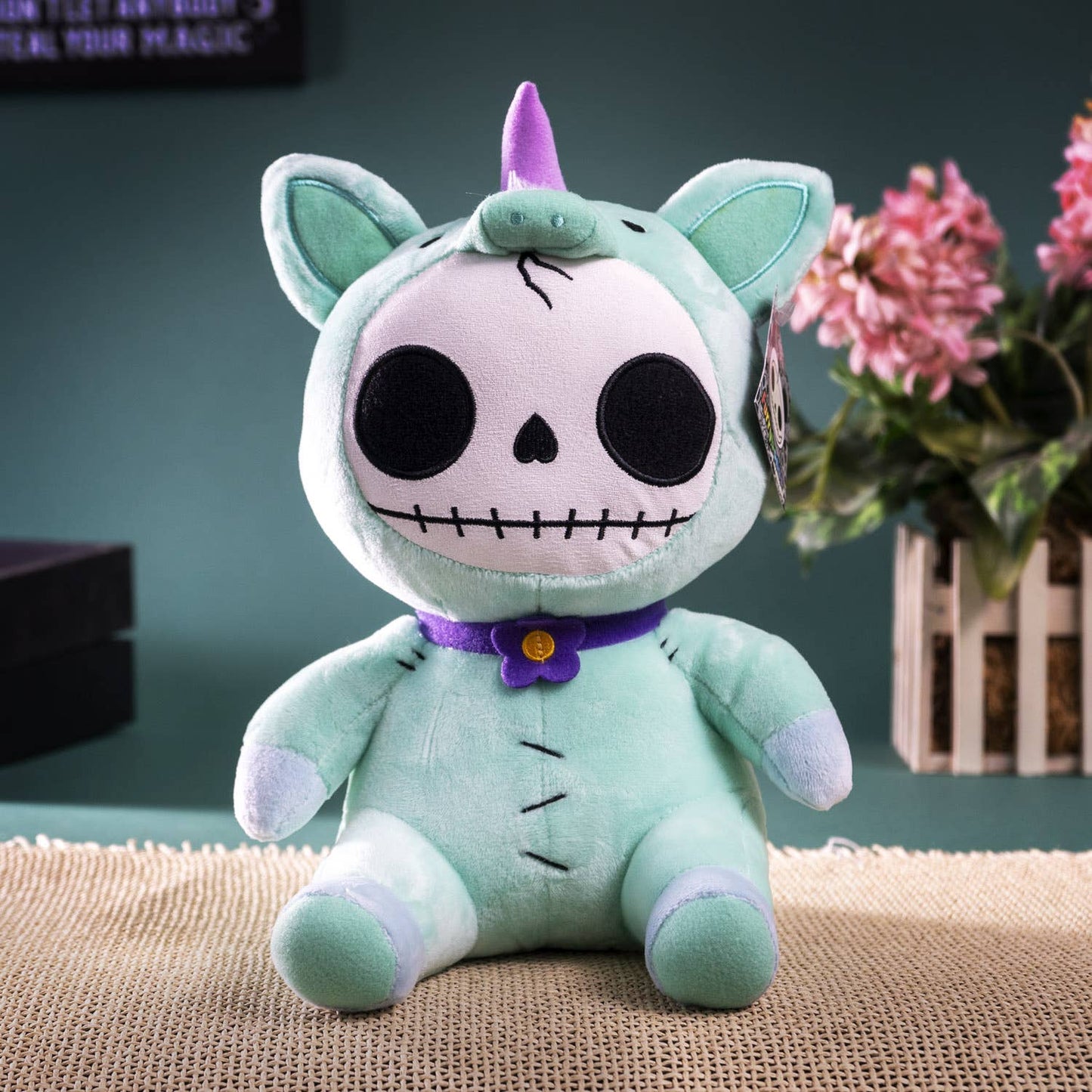 Furrybones Stuffed Plush Unie Unicorn - Oak Down Collectibles