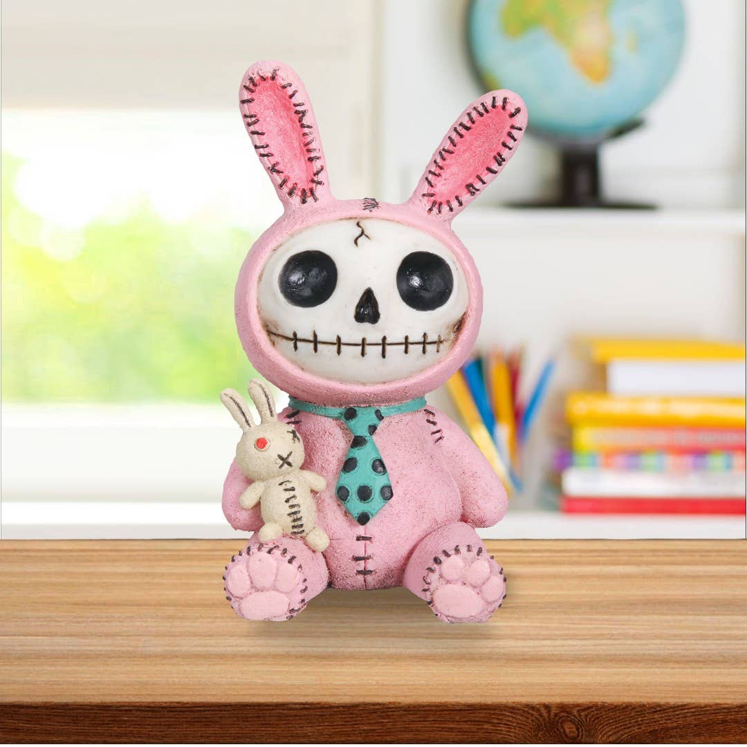 Furrybones Pink Bun Bun - Oak Down Collectibles