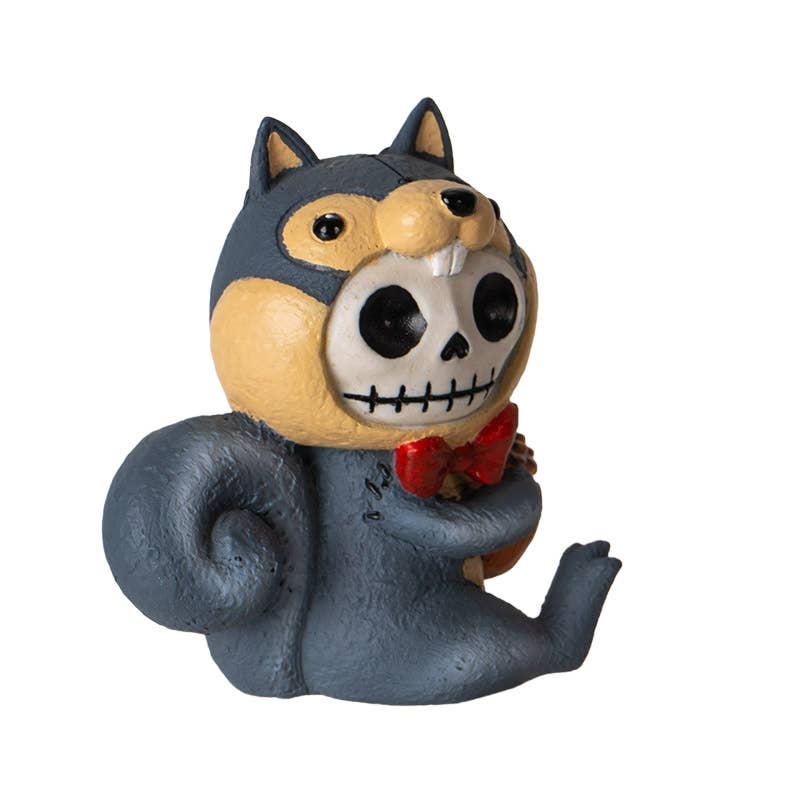 Furrybones Nibbles the Squirrel - Oak Down Collectibles