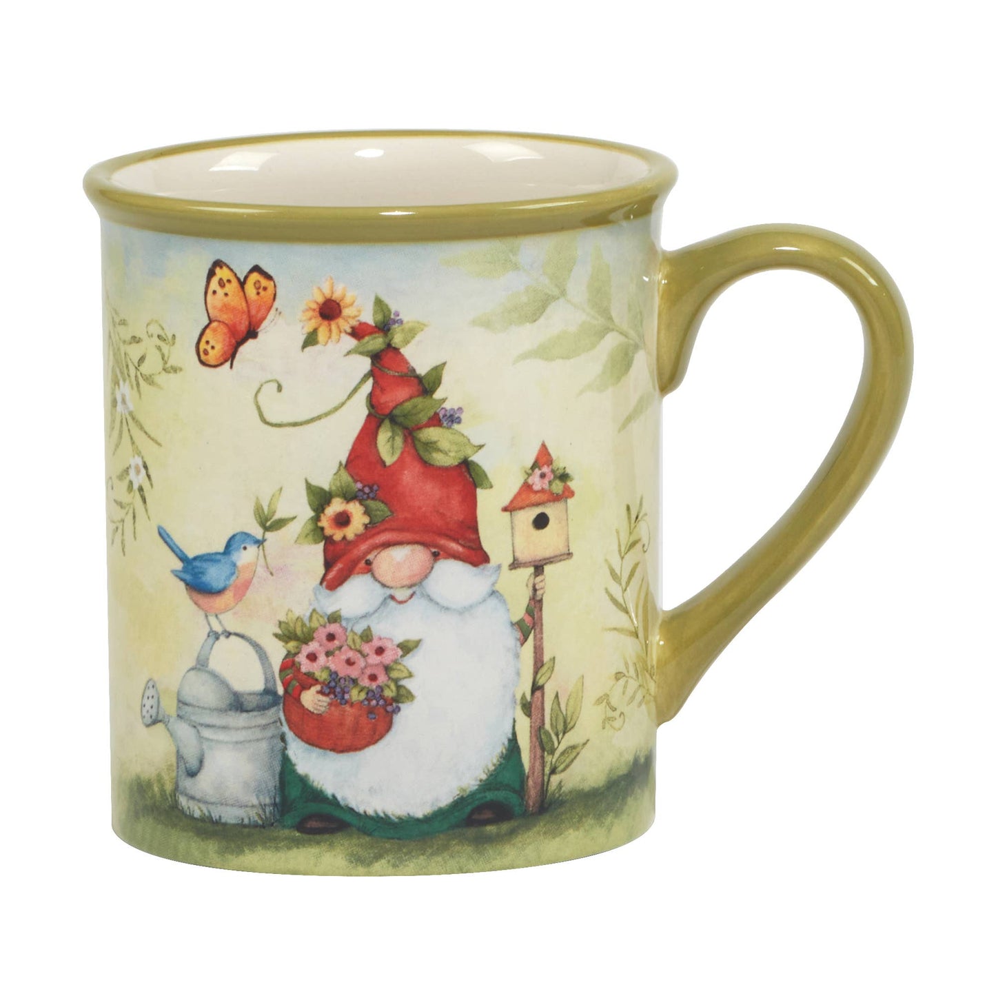 Garden Gnomes Mug 14 oz 4 asst - Oak Down Collectibles