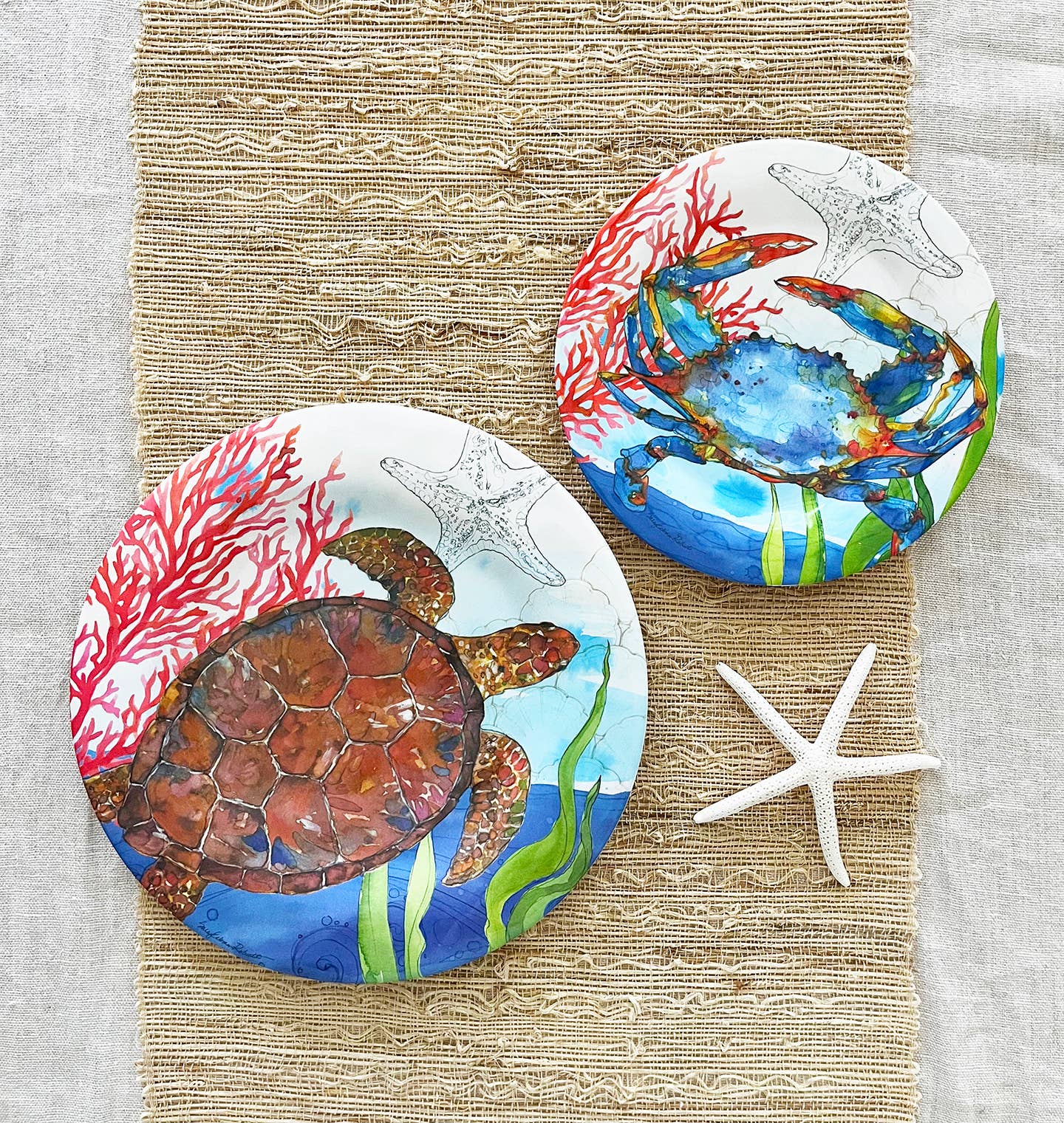 Oceana Coastal Crab Bamboo Salad Appetizer Plate