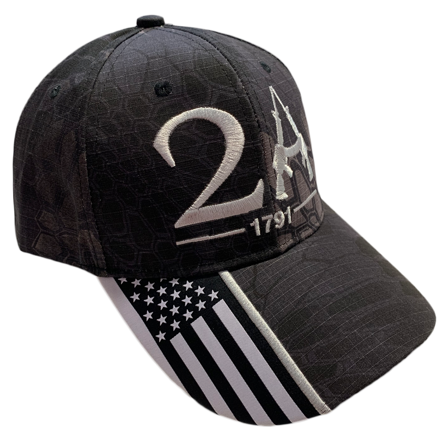 Camo Second Amendment Hat
