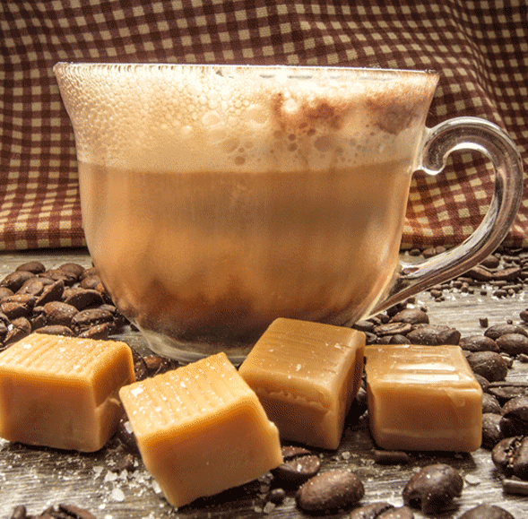 Caramel Latte Mini Hearth - Oak Down Collectibles
