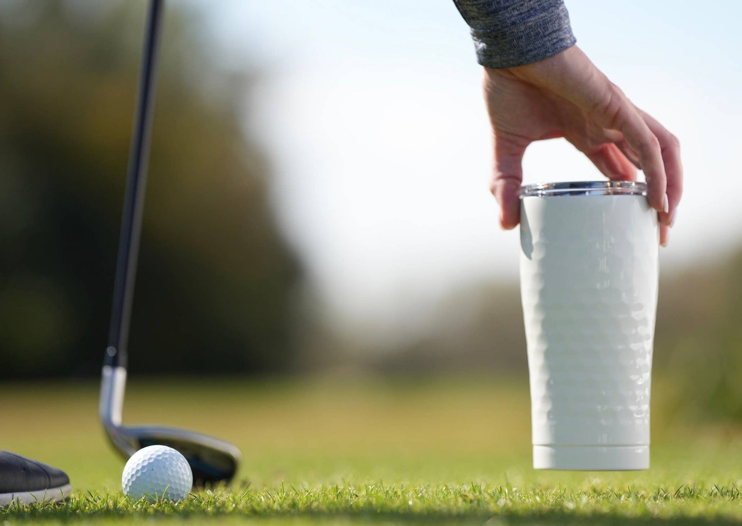 20 oz. SIC Tumbler | Dimpled Golf