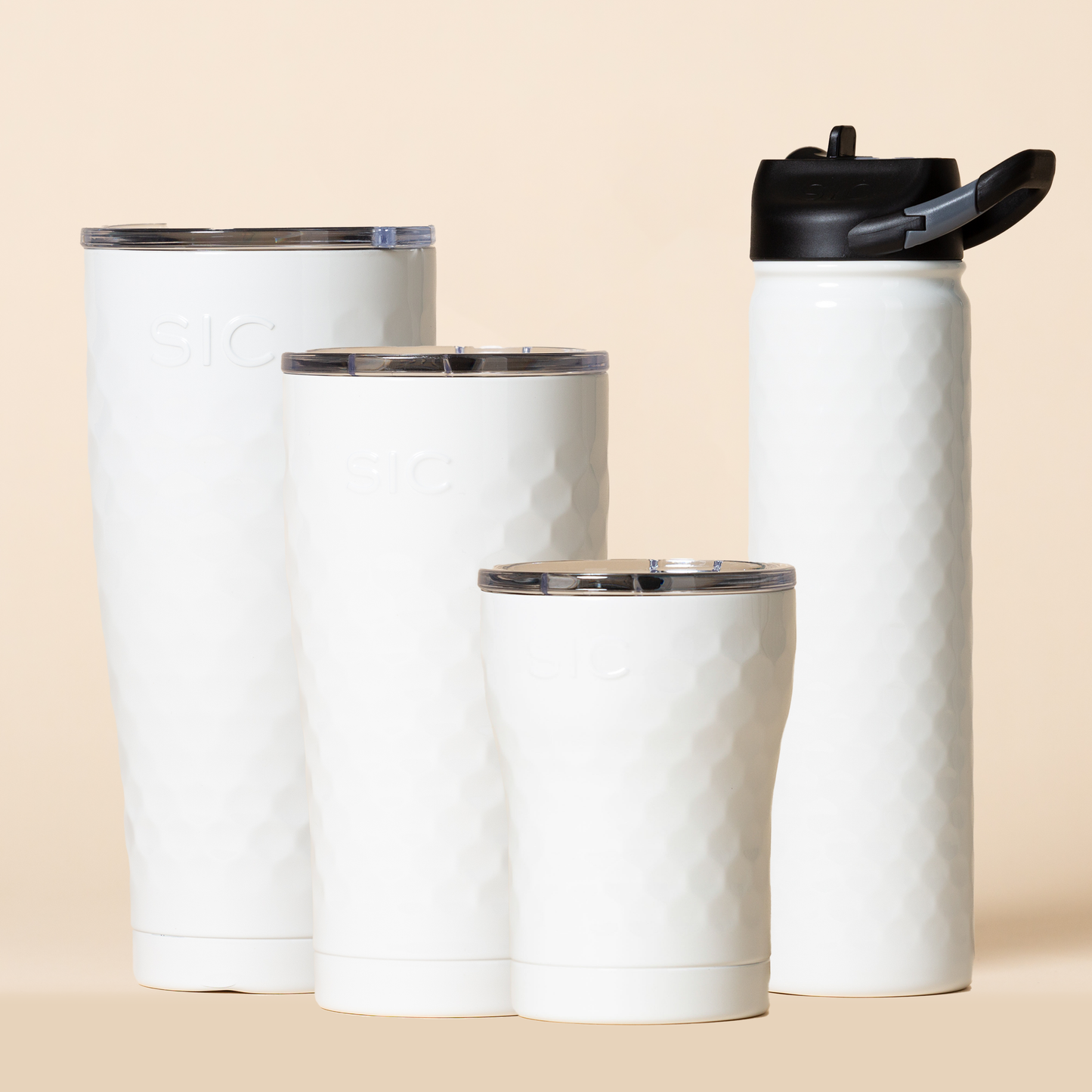 SIC | "Dimpled Golf" Tumblers & Sport Bottle