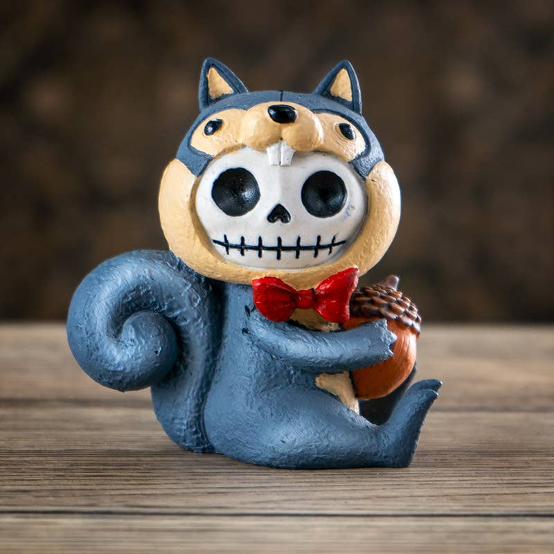 Furrybones Nibbles the Squirrel - Oak Down Collectibles