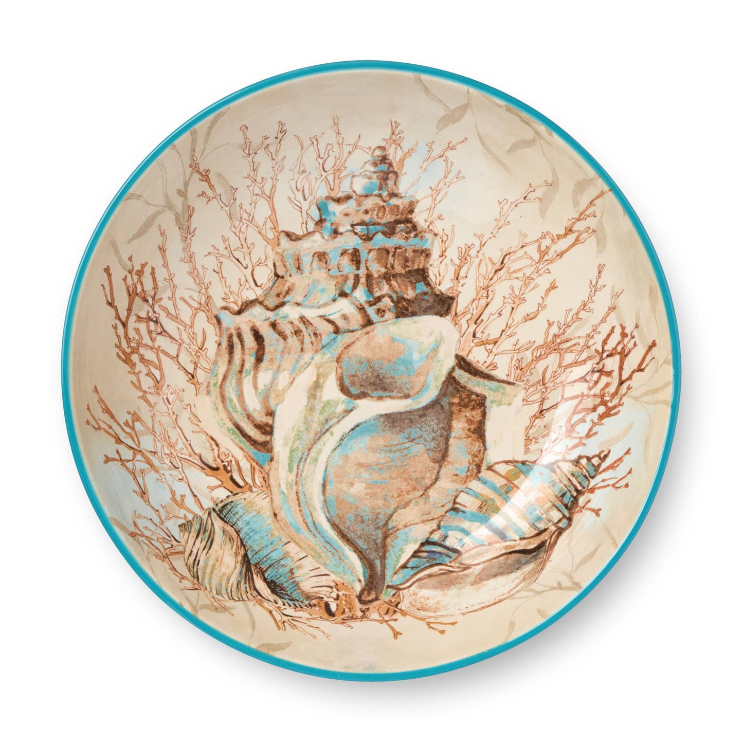 Escape to the Sea Serving/Pasta Bowl 13" x 3" - Oak Down Collectibles