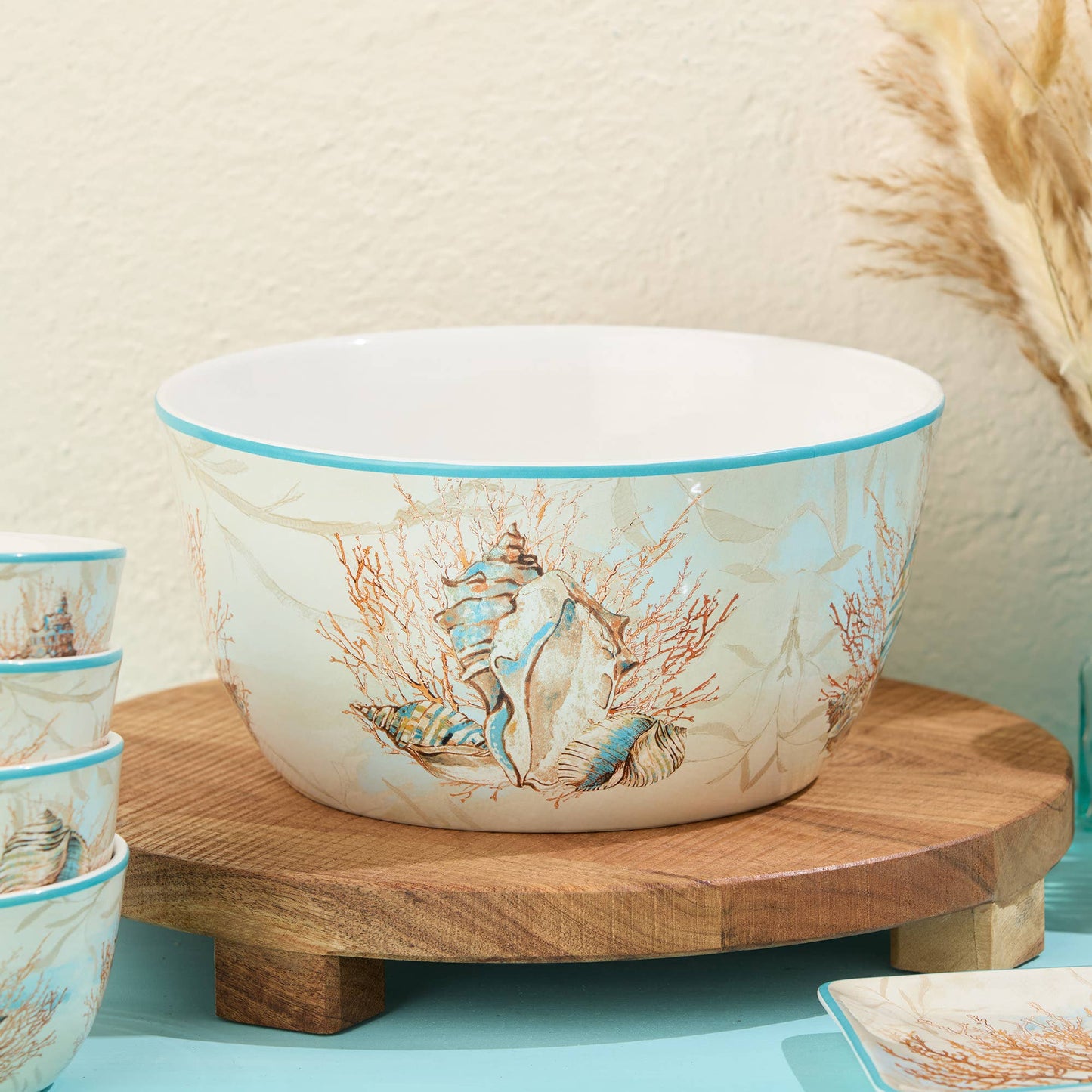 Escape to the Sea Deep Bowl - Oak Down Collectibles