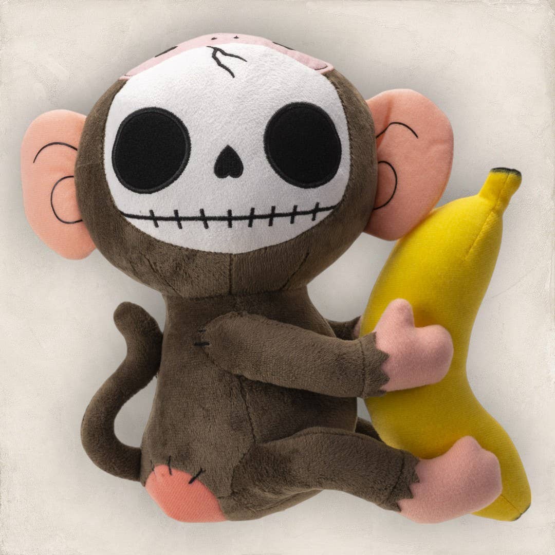 Furrybones Stuffed Plush Munky - Oak Down Collectibles