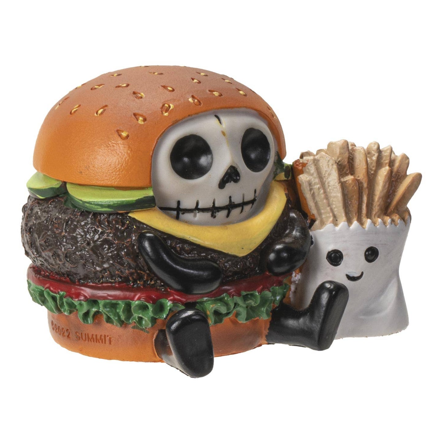 Furrybones Burger with French Fries - Oak Down Collectibles