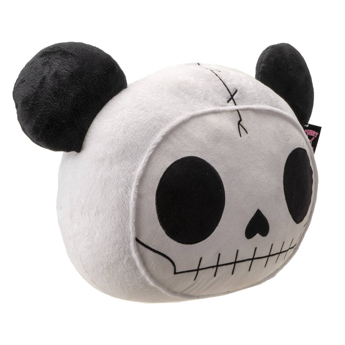 Furrybones Stuffed Plush Pillow Pandie Head - Oak Down Collectibles
