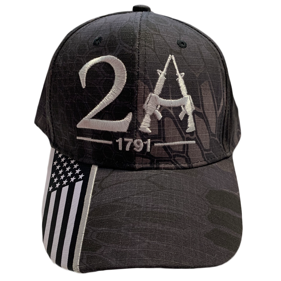 Camo Second Amendment Hat