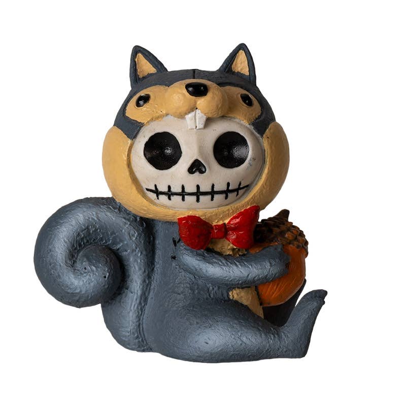 Furrybones Nibbles the Squirrel - Oak Down Collectibles