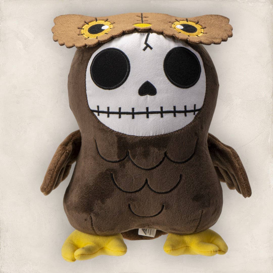Furrybones Stuffed Plush Hootie - Oak Down Collectibles