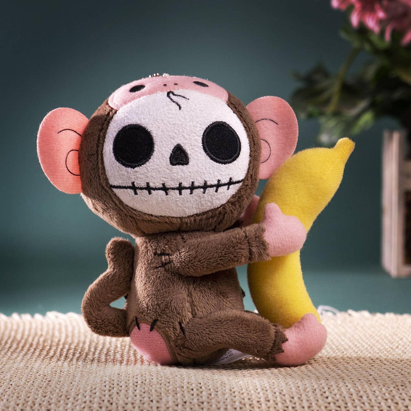 Furrybones Stuffed Plush Munky Small - Oak Down Collectibles