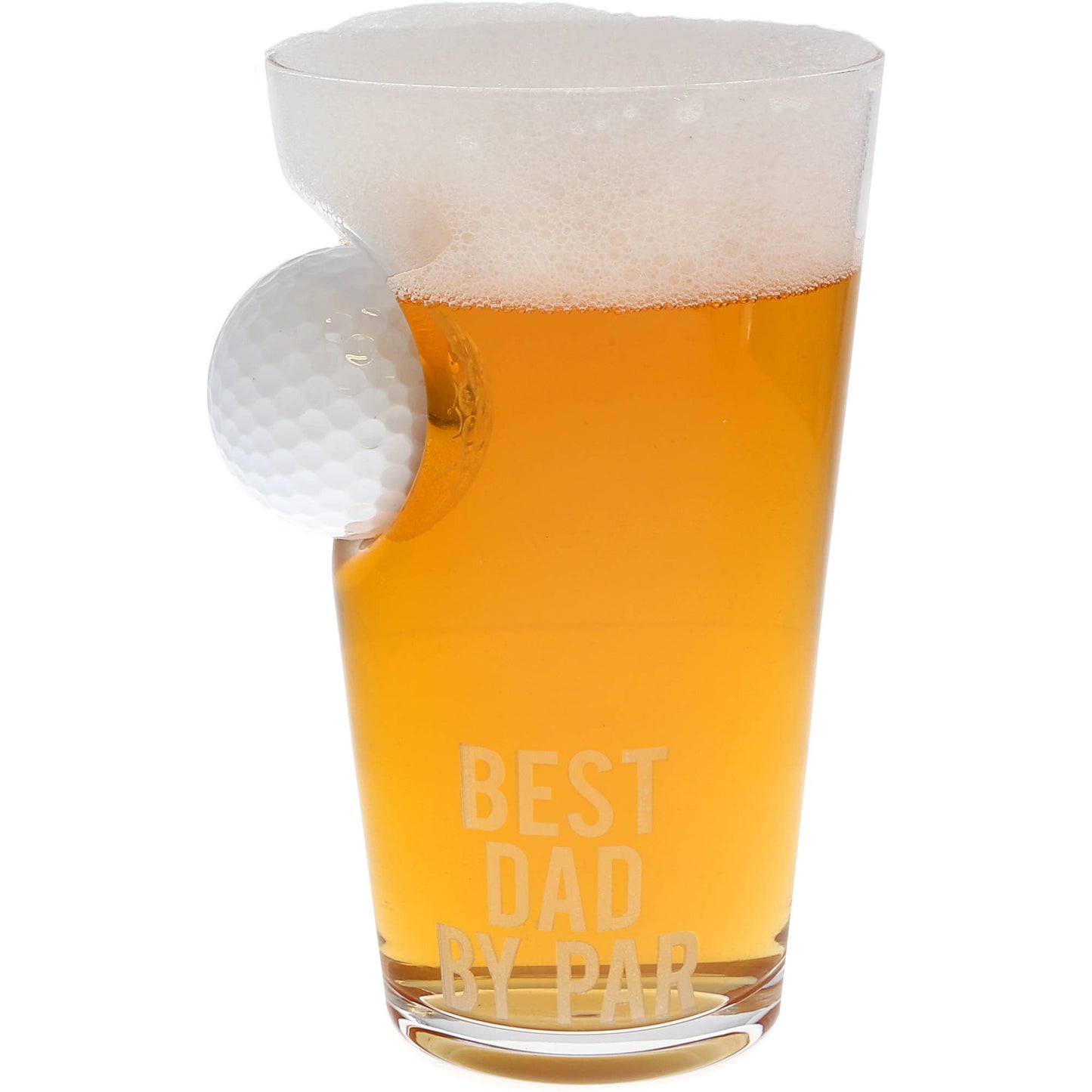 Dad Par - 15 oz Golf Ball Glass - Oak Down Collectibles
