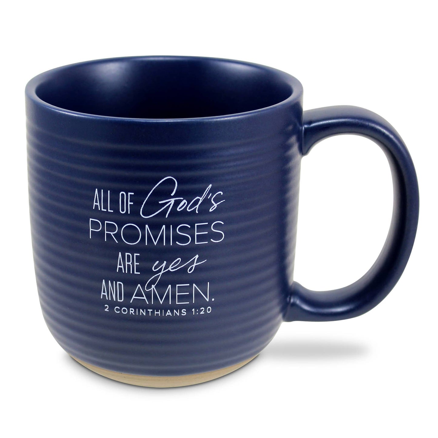 LCP Coffee Mug Amen I Will Help Blue 20 Oz - Oak Down Collectibles