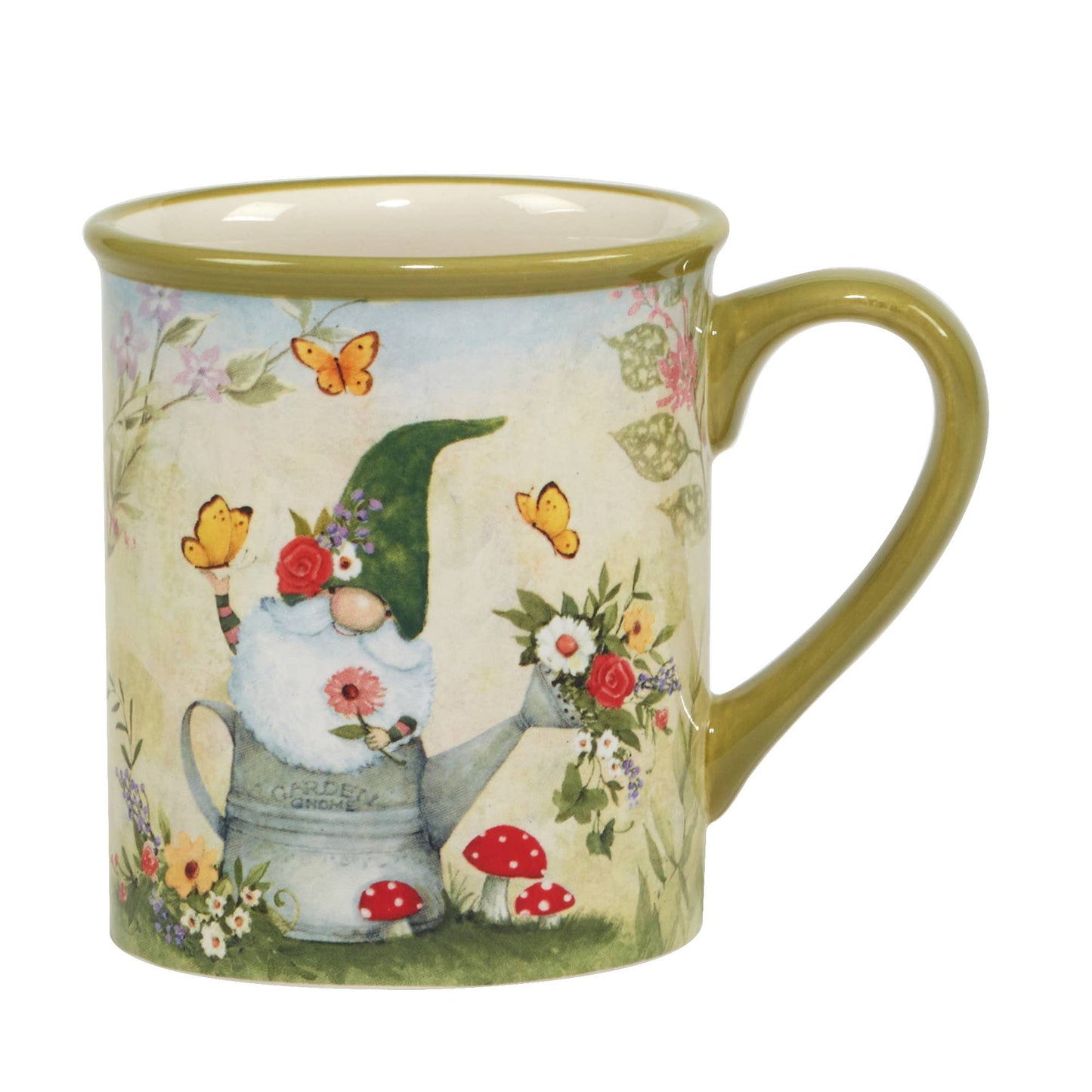 Garden Gnomes Mug 14 oz 4 asst - Oak Down Collectibles