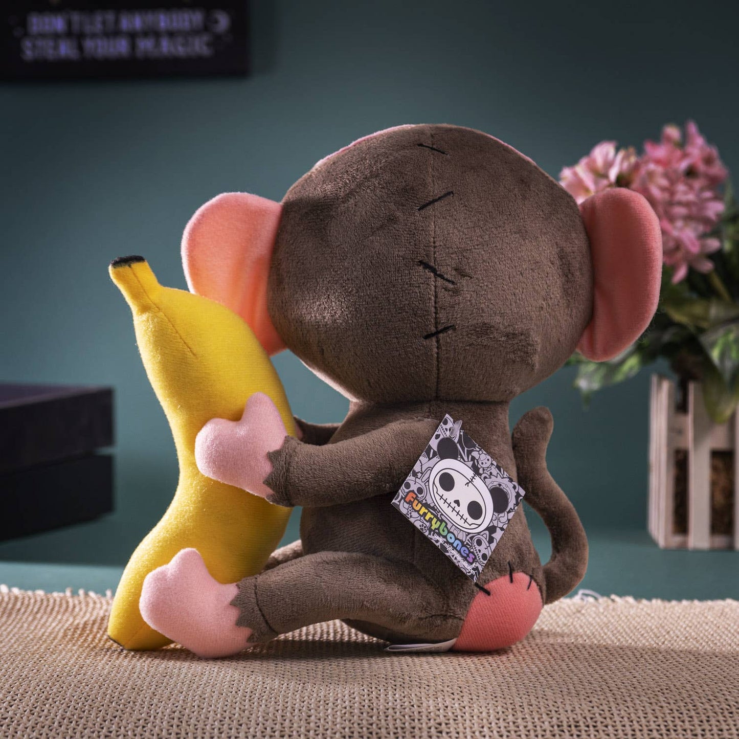 Furrybones Stuffed Plush Munky - Oak Down Collectibles