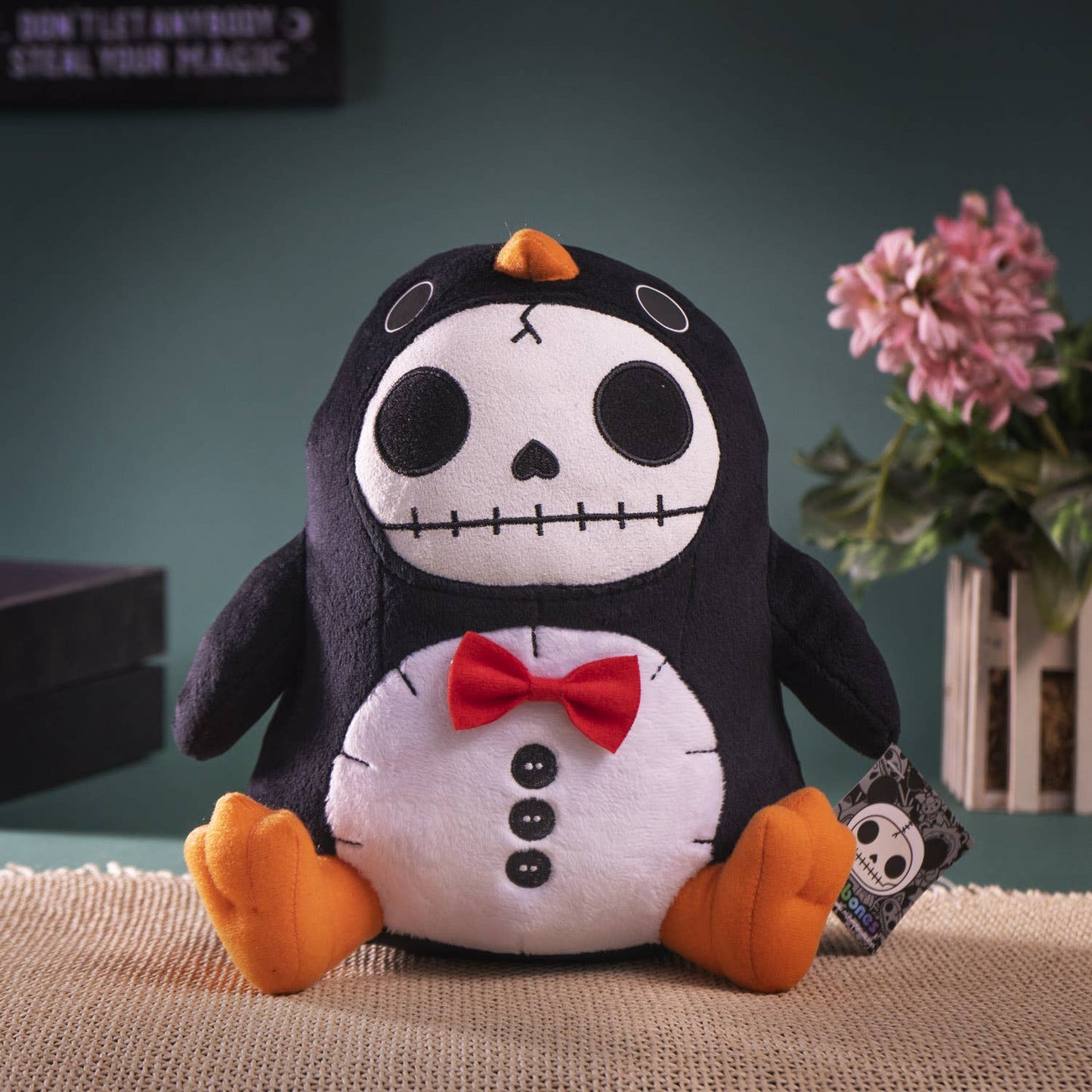 Furrybones Stuffed Plush Penguin Pen-Pen - Oak Down Collectibles
