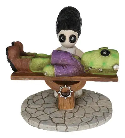 Pinhead Monster Giving Life Frankenstein and Bride