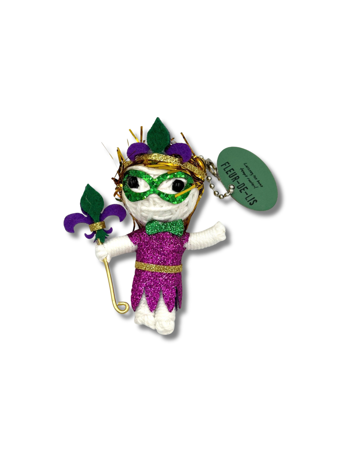Fleur-De-Lis - Watchover Voodoo Dolls - Keychain
