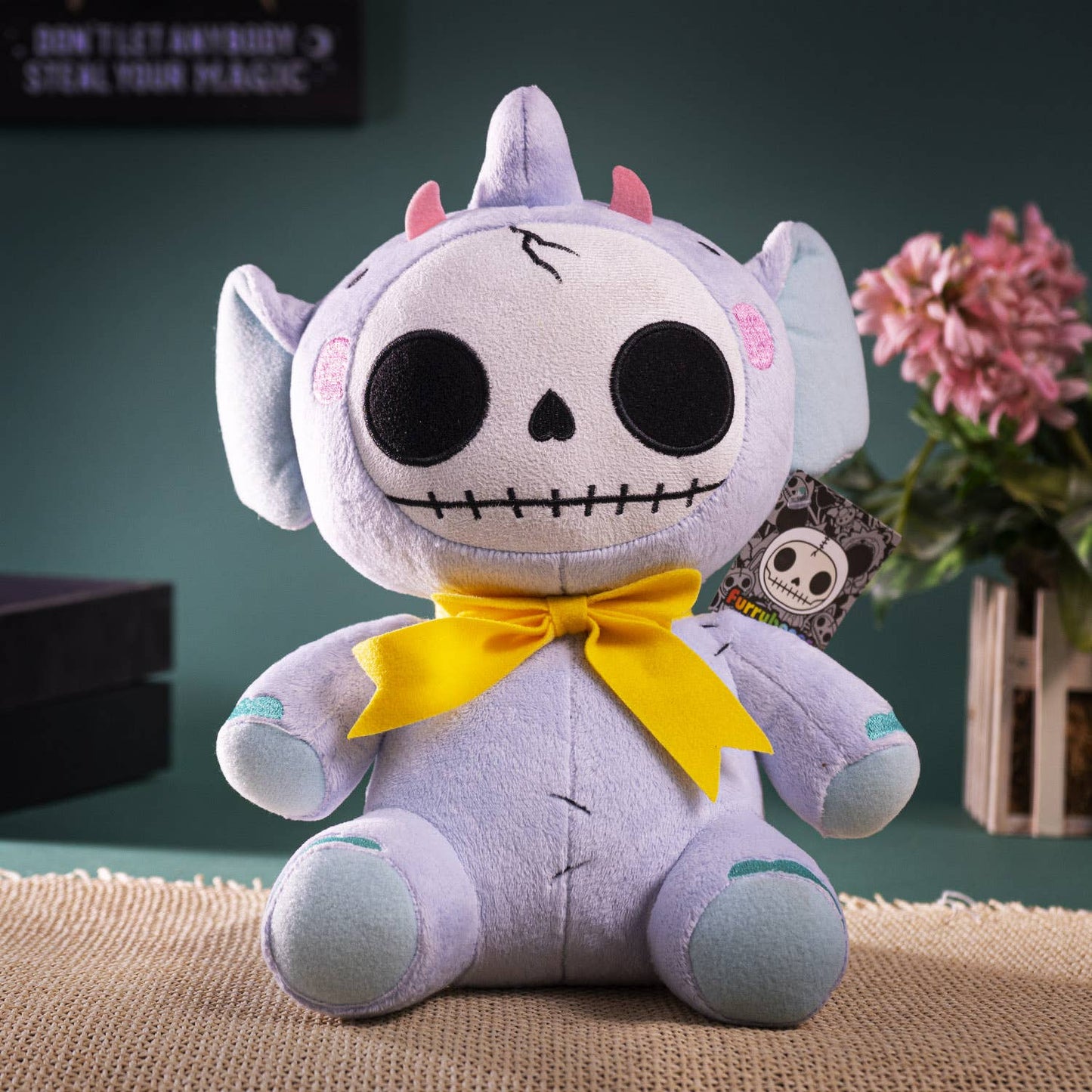 Furrybones Stuffed Plush Elefun Elephant - Oak Down Collectibles