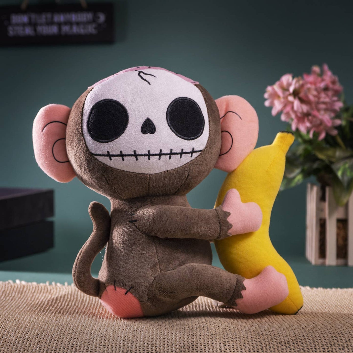 Furrybones Stuffed Plush Munky - Oak Down Collectibles