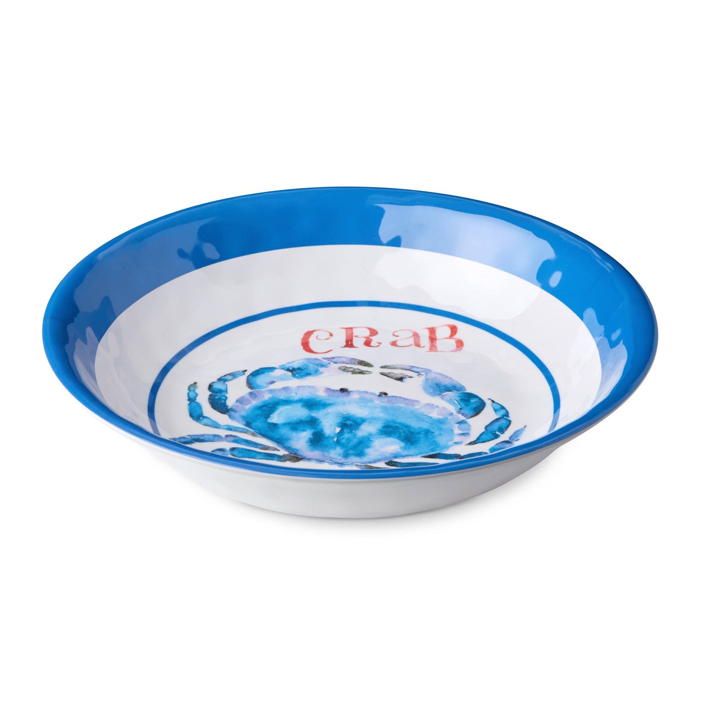 Beach House Crab Large Serving Bowl 13.75" x 2.75" 128 oz
