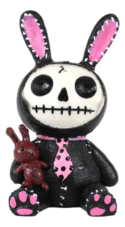 Furrybones Black Bun Bun - Oak Down Collectibles