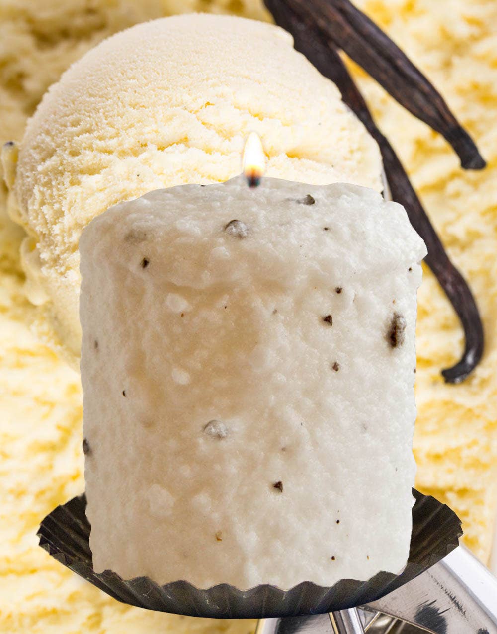 Creamy Vanilla Bean Hearth Candle - Oak Down Collectibles