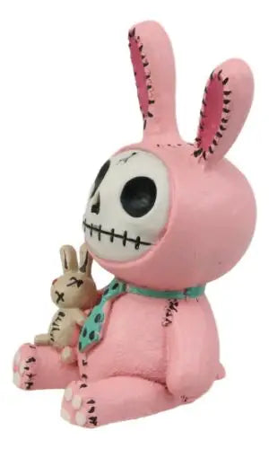 Furrybones Pink Bun Bun - Oak Down Collectibles