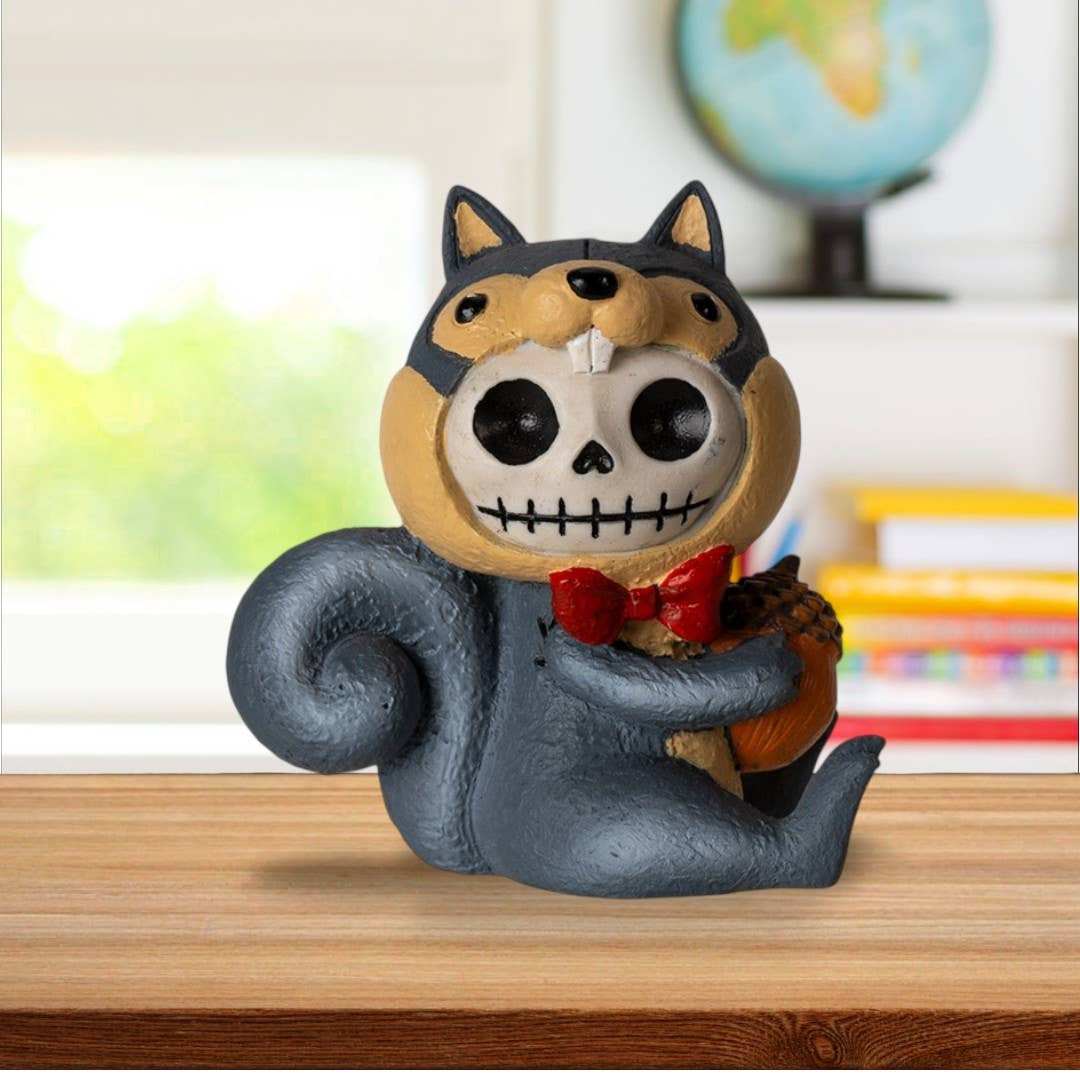 Furrybones Nibbles the Squirrel - Oak Down Collectibles