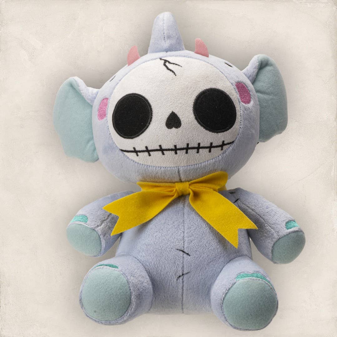 Furrybones Stuffed Plush Elefun Elephant - Oak Down Collectibles