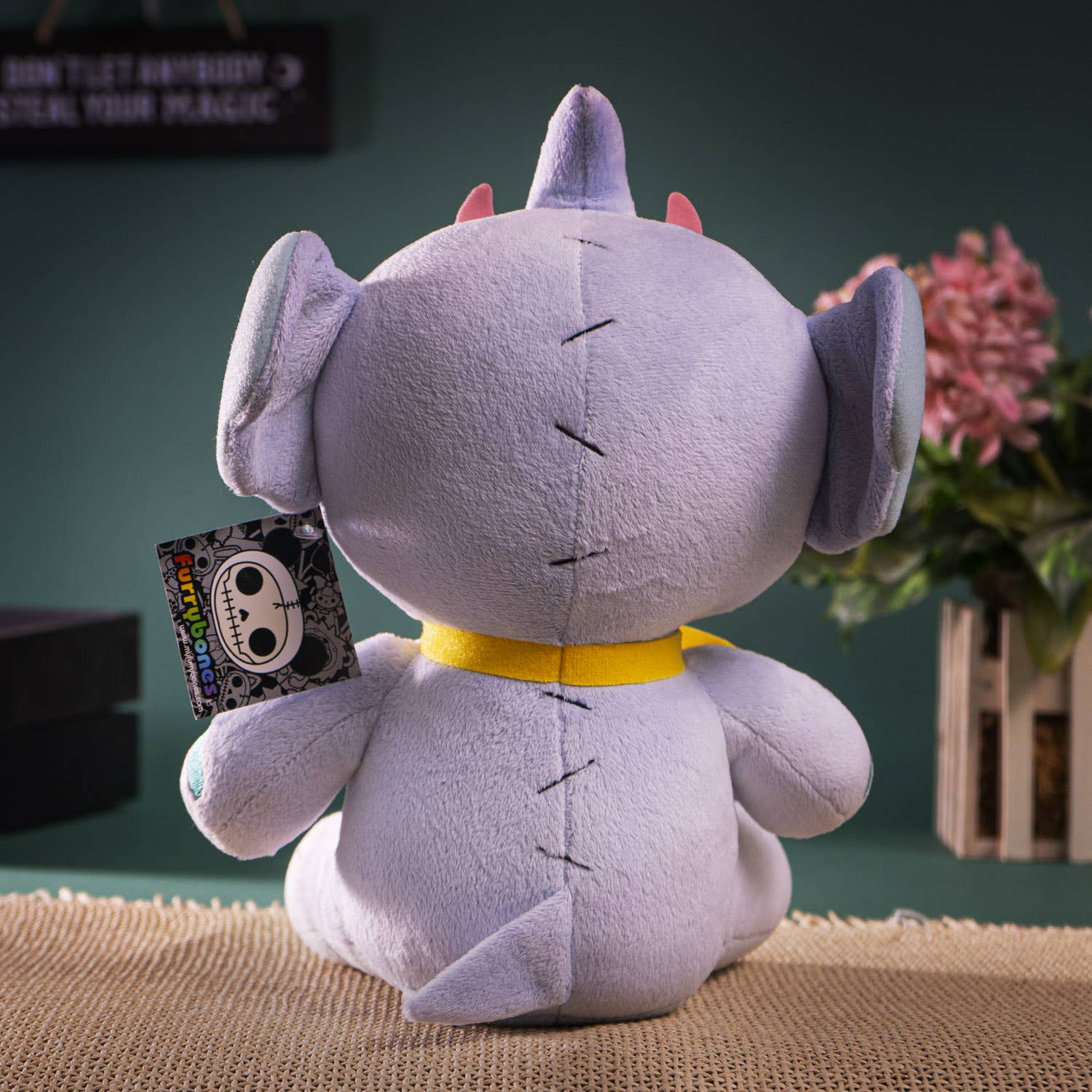 Furrybones Stuffed Plush Elefun Elephant - Oak Down Collectibles