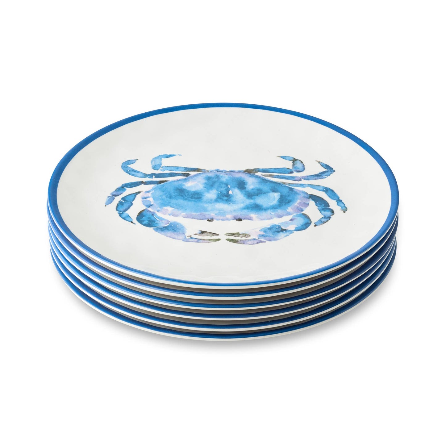 Beach House Crab Dinner Plate 11"
