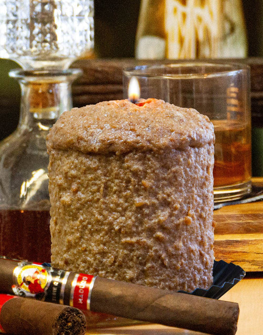 Tobacco Whiskey Hearth Candle - Oak Down Collectibles