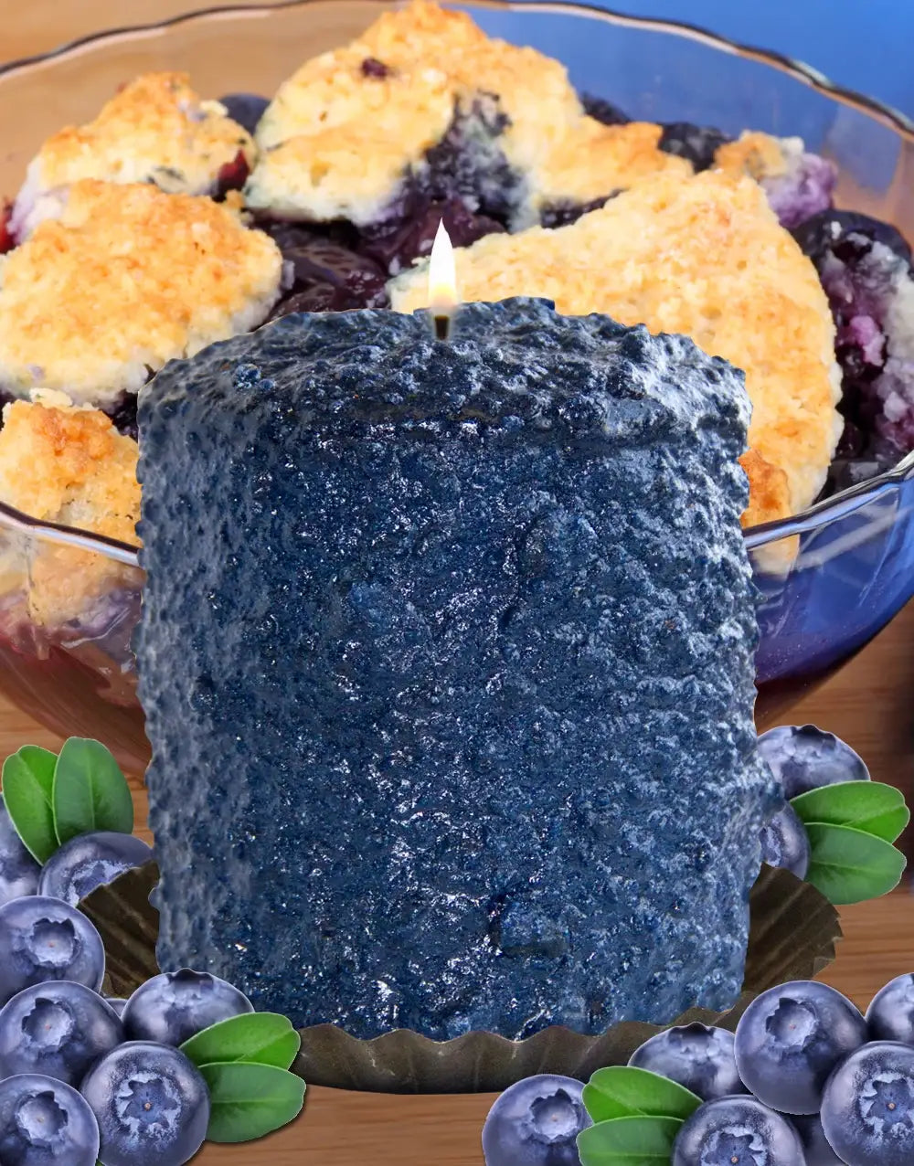Blueberry Cobbler Hearth Candle - Oak Down Collectibles
