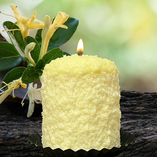 Honeysuckle Hearth Candle - Oak Down Collectibles