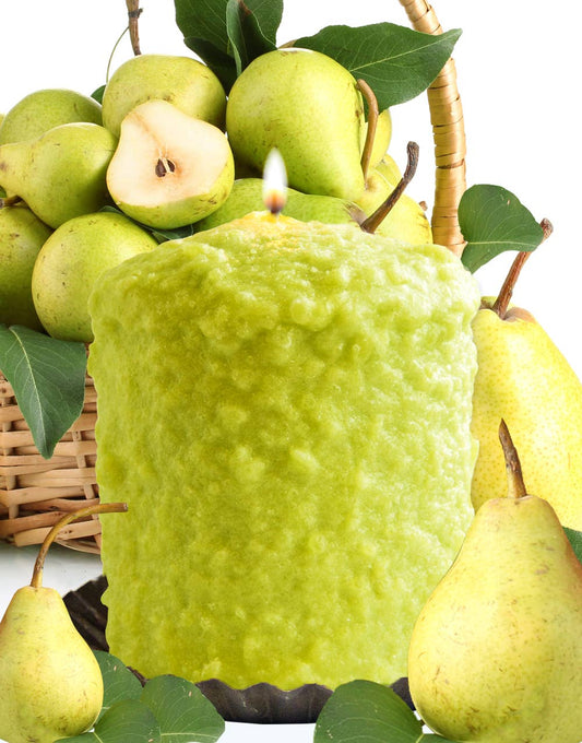 Brandied Pear Hearth Candle - Oak Down Collectibles