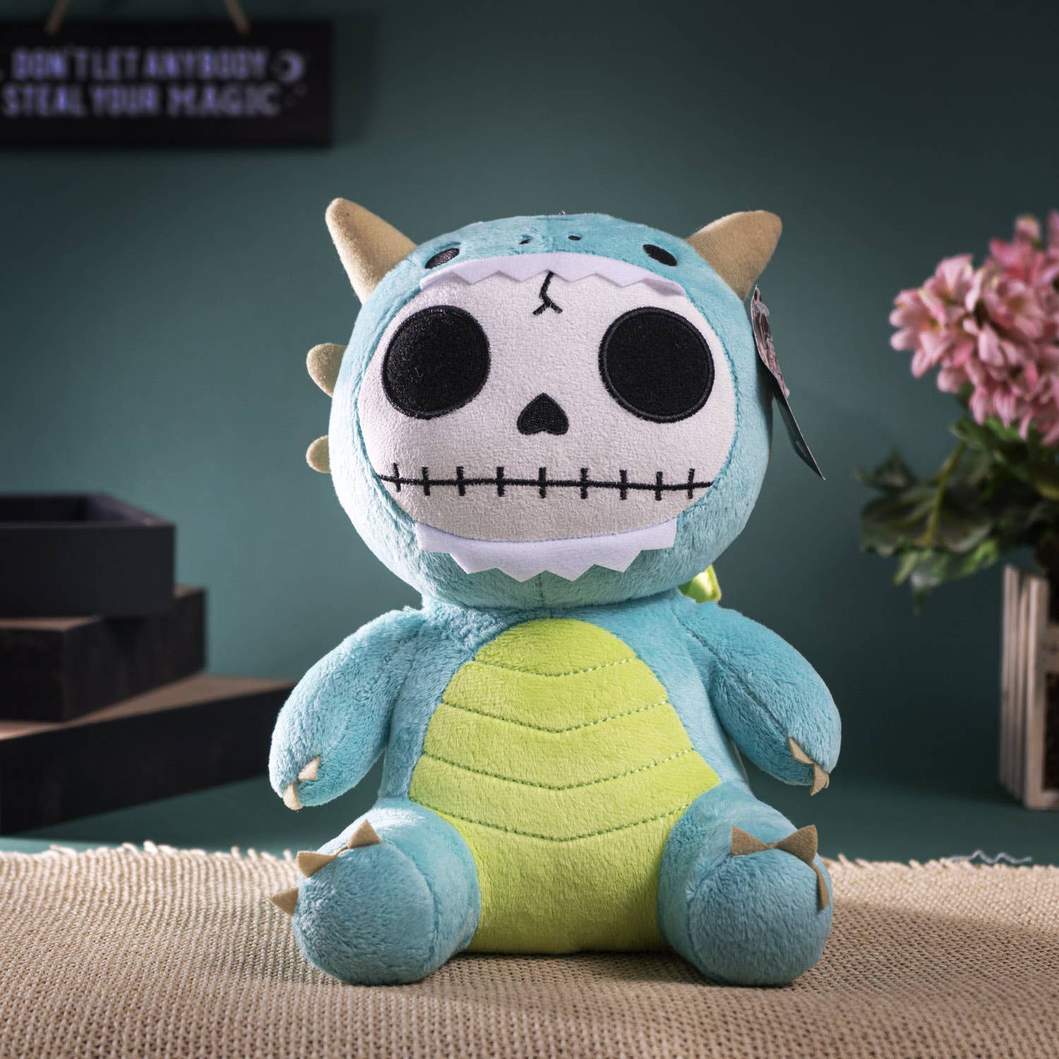 Furrybones Stuffed Plush Dragon Scorchie - Oak Down Collectibles