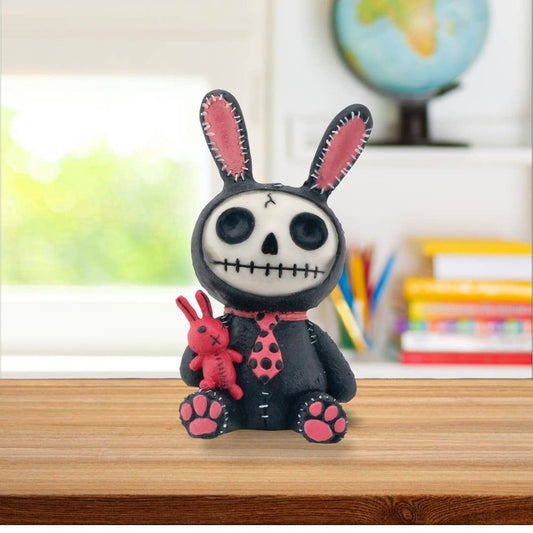 Furrybones Black Bun Bun - Oak Down Collectibles